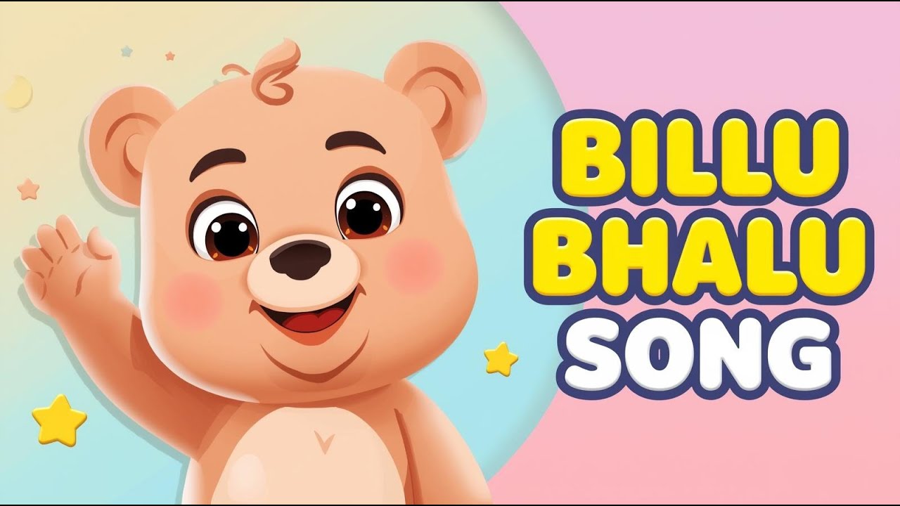 Billu Bhalu So Gaya | Fun Kids Nursery Rhyme in Hindi