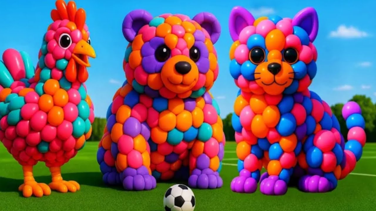 The mascot vibrato assistant Hen placed on the football field is popular, co-produced, and creative.