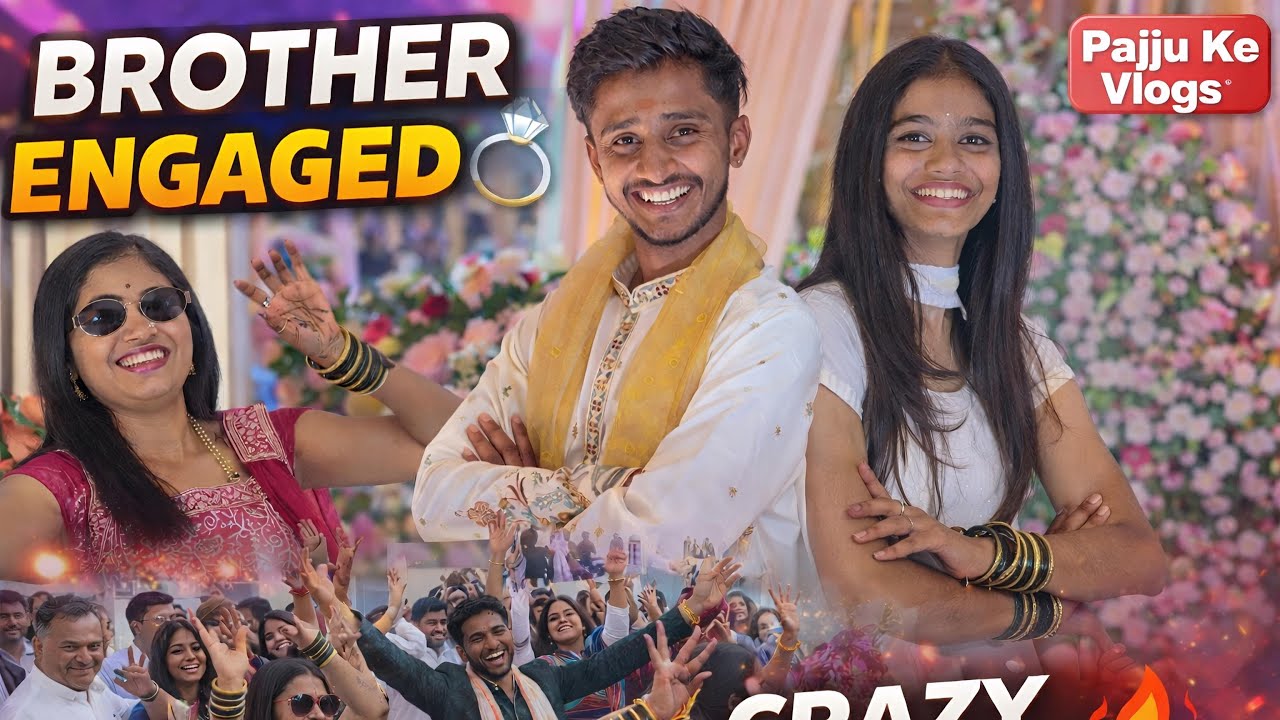 We Rocked the Baraat 💃🔥 | My Brother’s Engagement Celebration Vlog | @prattukevlogs007 |