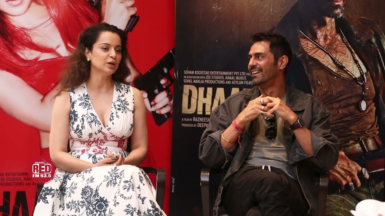 Kangana and Arjun's Dhakad Interview | Dhakad | RJ Akriti | Red FM