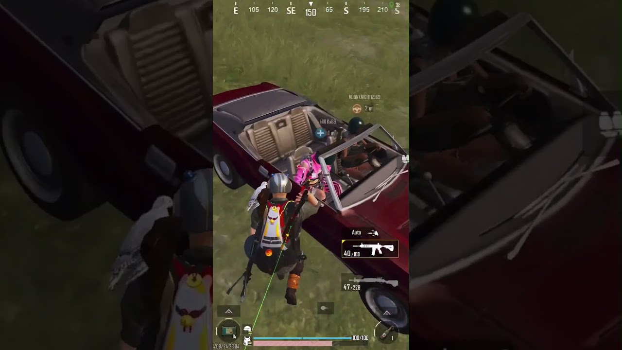 Now Get Knock Player In The Car #bgminewtrick #viral #shorts #trending #bgmi #tips #tipsandtricks