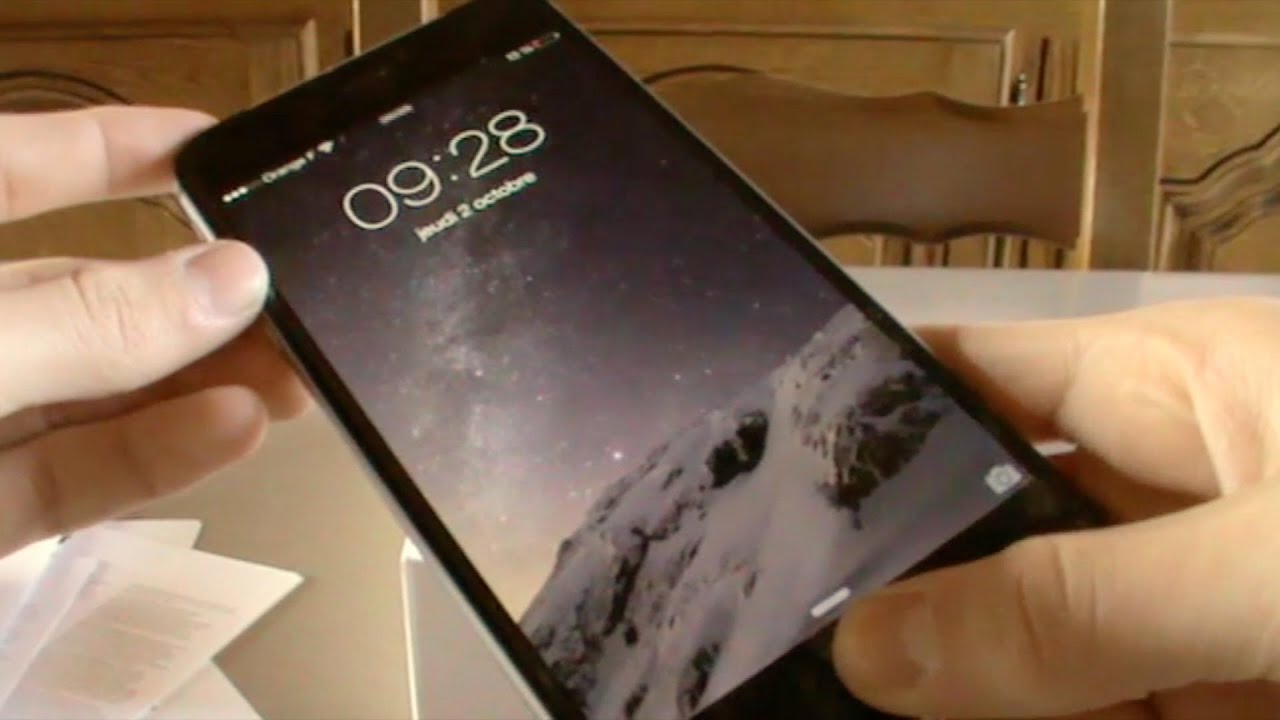 #Unboxing : iPhone 6 Plus 16 Go Gris sid&eacute;ral