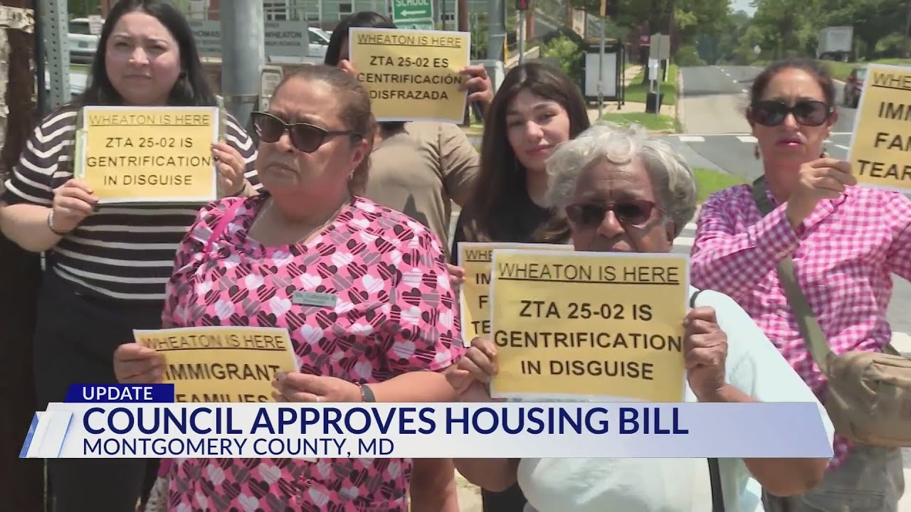 Montgomery County Council approves housing bill