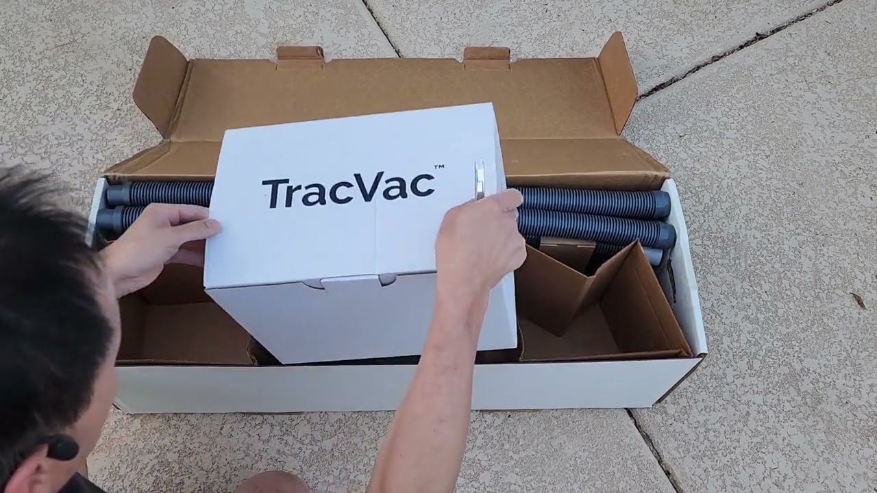 Unboxing Hayward TracVac Pool Suction Vacuum Cleaner
