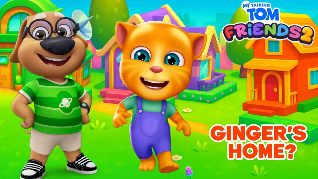 Where is Ginger? My Talking Tom Friends 2 Complete Gameplay Walkthrough 