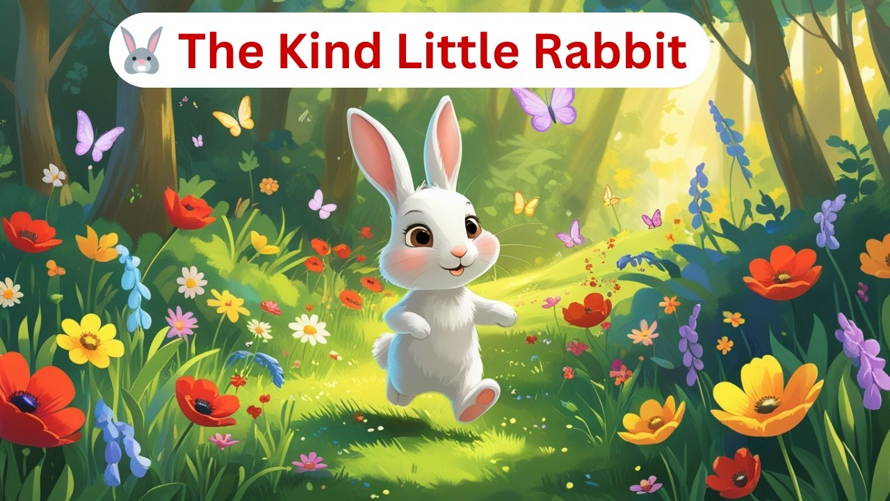 🐰 The Kind Little Rabbit | Kids Story | English Story | Little Rabit