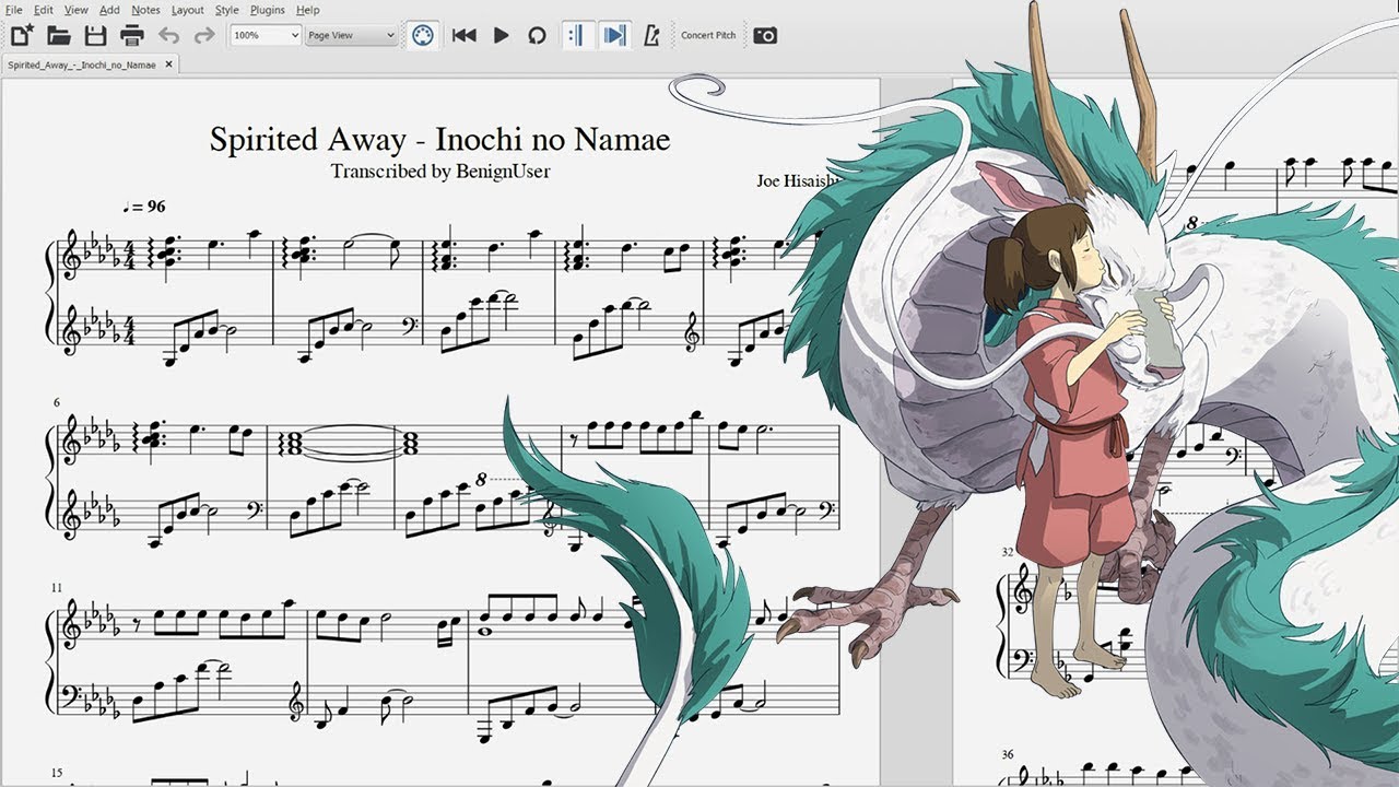Spirited Away - Inochi no Namae ~ Violin Cover