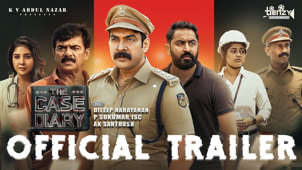 THE CASE DIARY OFFICIAL TRAILER (MALAYALAM) 2025 | ASHKAR SAUDAN  | SAKSHI | K V ABDUL NAZAR