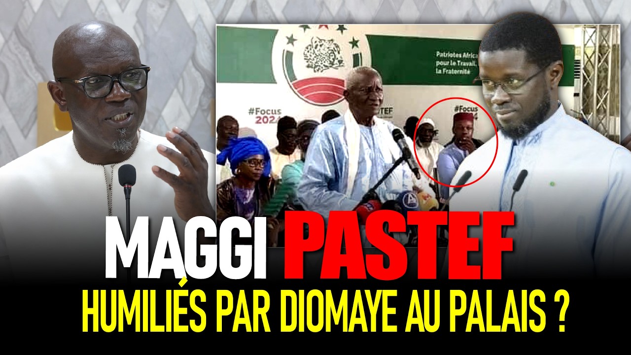 MAGGI PASTEF Humilié au Palais ? Le Film de ce qui s’est passé -  Gnamby Sonko