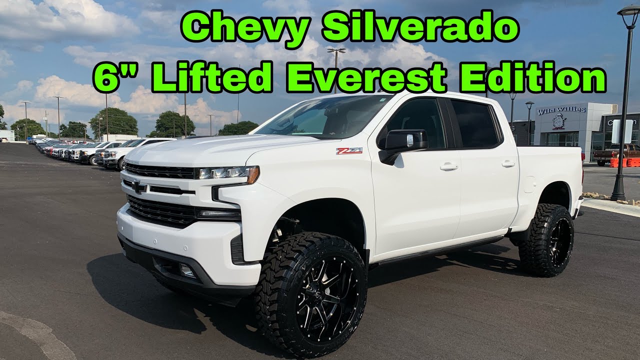 Chevrolet Silverado 6-дюймовый лифт Z71 Everest Edition