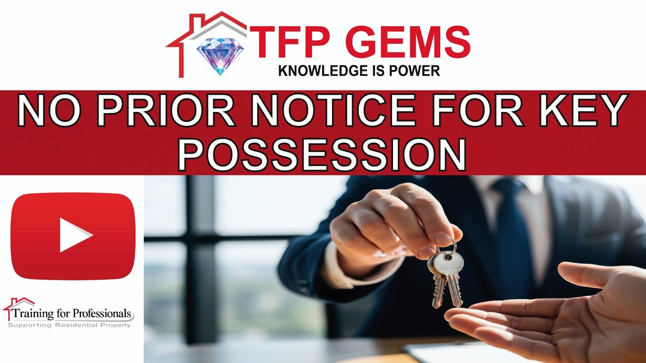 Prior Notice Requirements Removed for Key Possession Grounds