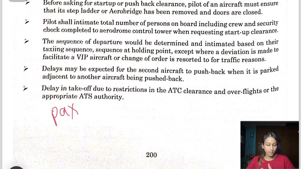 Doc 4444 | Air Regulations | Procedures for Aerodrome control service