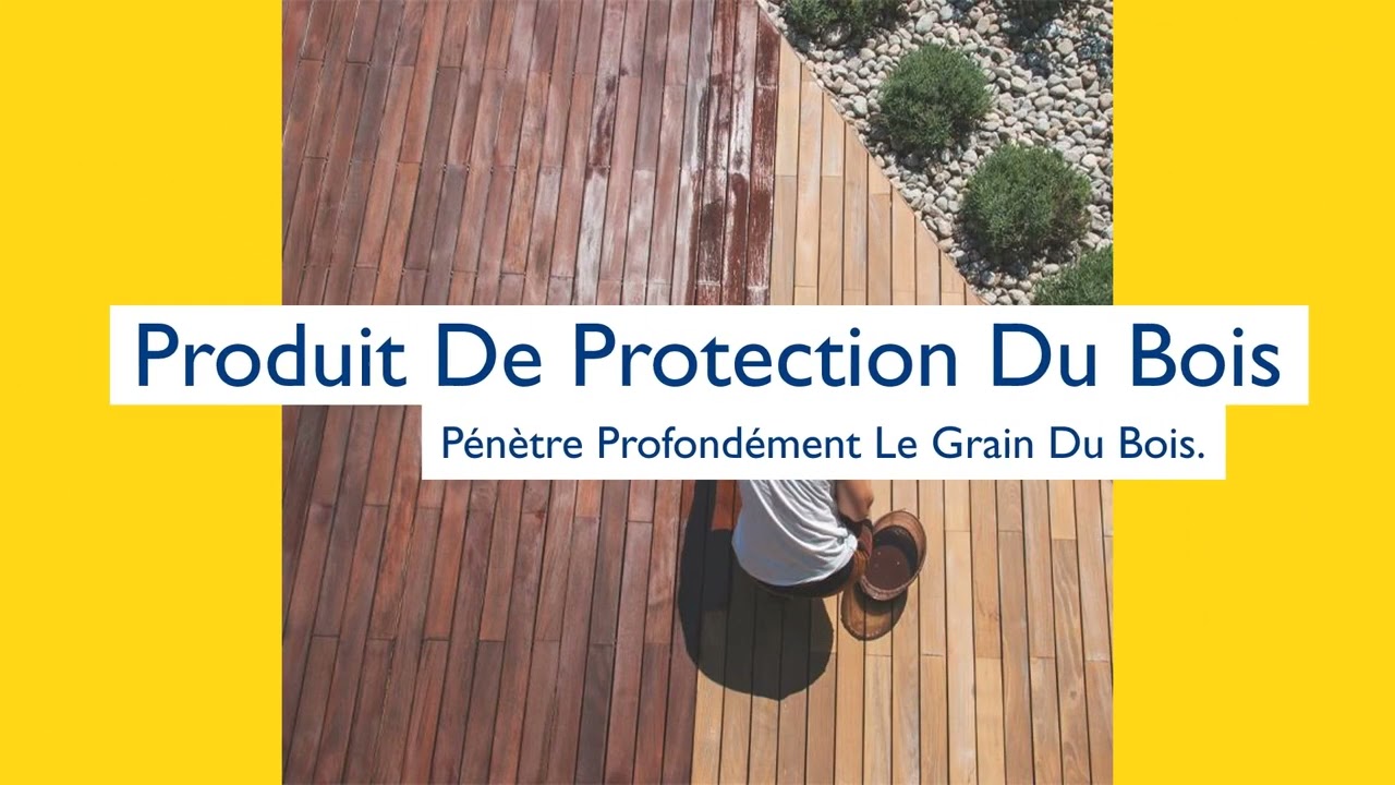 ▭ WoodGuard® Color Chêne Doré -  lasure colorée hydrofuge et anti tache protège et embellit les bois