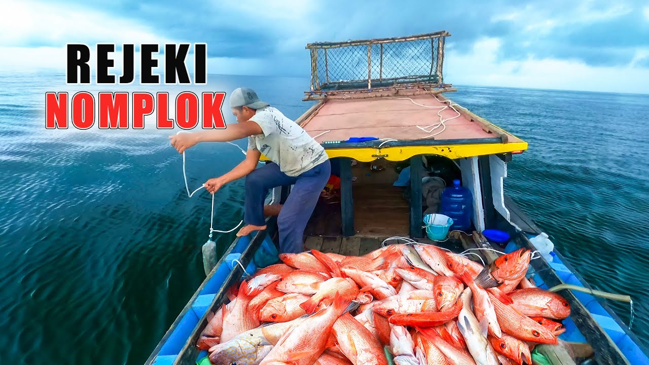 REJEKI NOMPLOK | Nelayan menjebak ikan | Bubu ikan