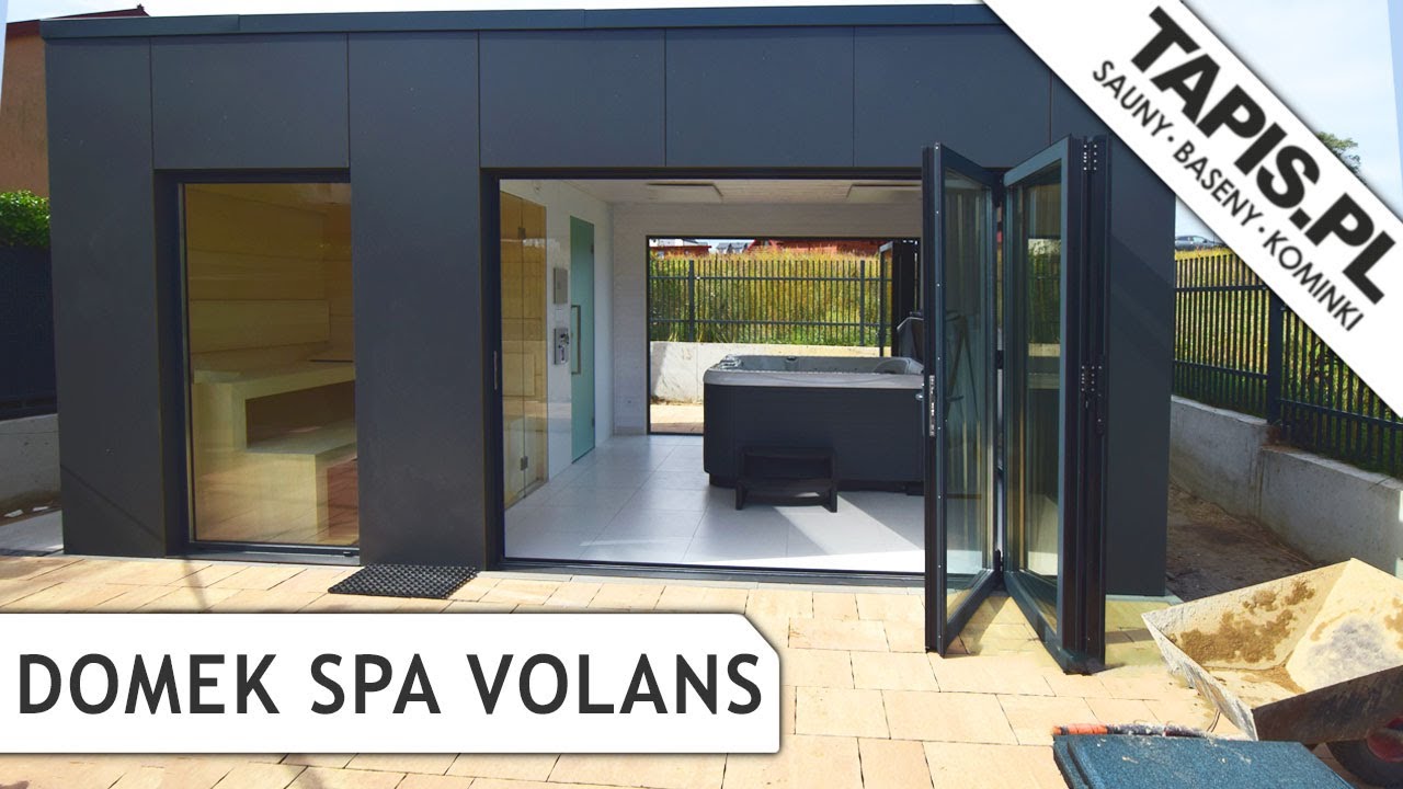 DOMEK SAUNOWY VOLANS MONTAŻ WŁADYSŁAWOWO - KOMINKI - SAUNY - BANIE - MINIBASENY - JACUZZI - TAPIS.PL
