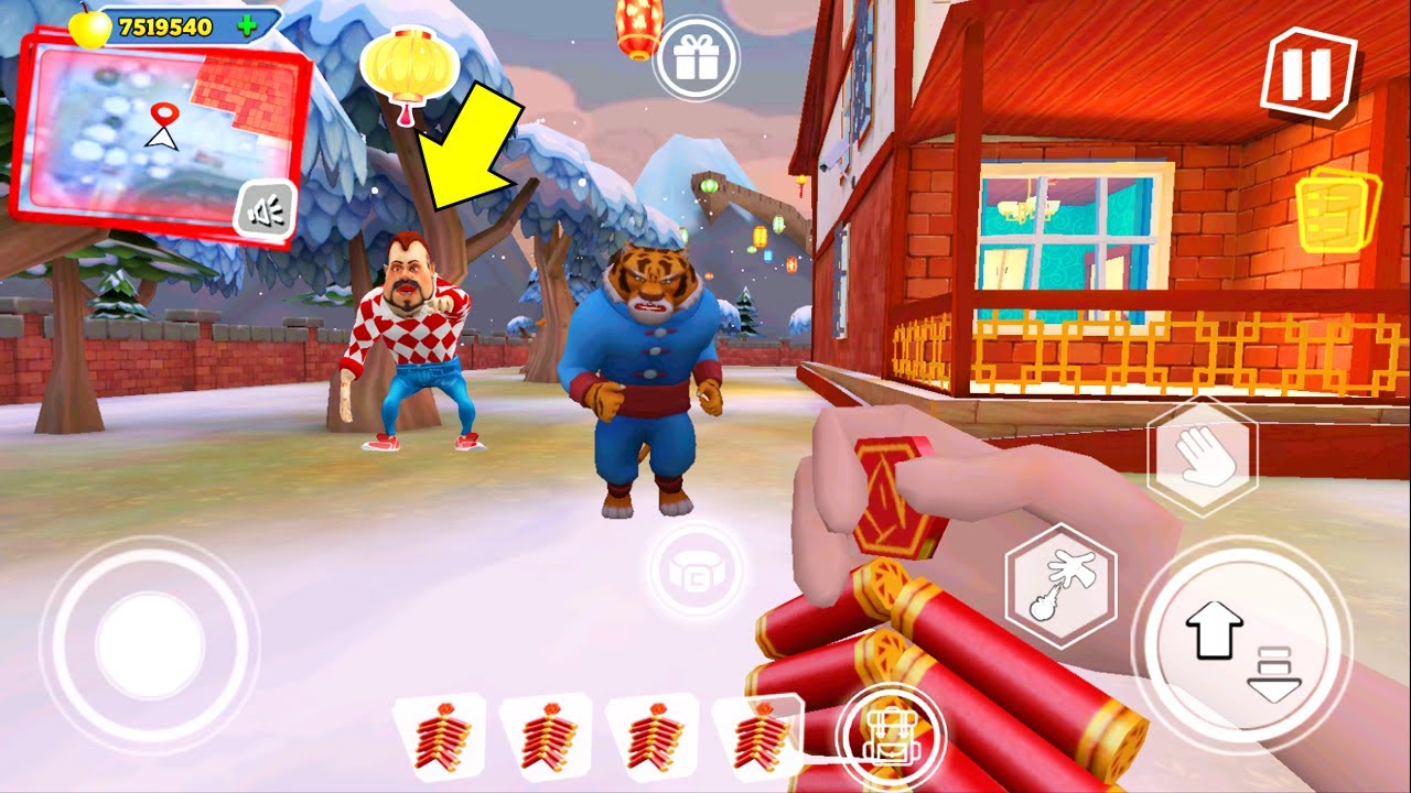 Dark Riddle Mod MENU : Chinese New Year ( Mod Skin MASTER TIGER ) Part 23