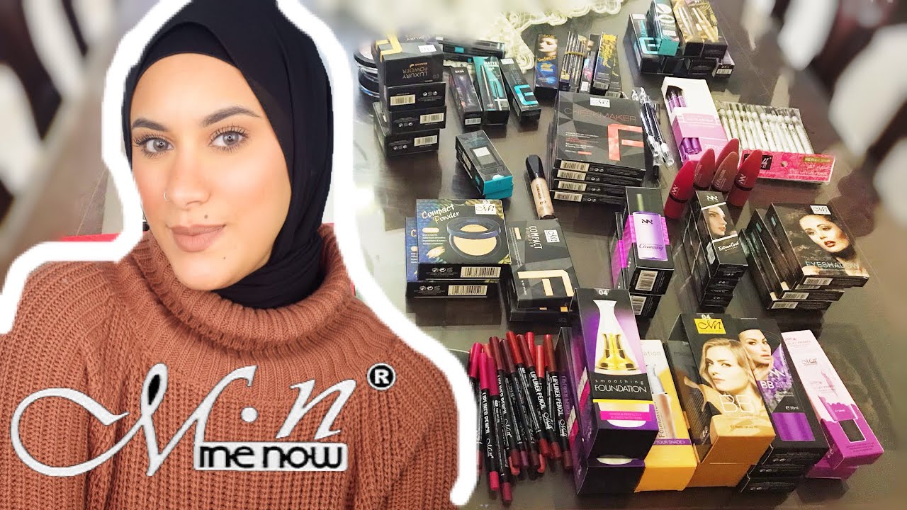 M.N makeup Unboxing | فتح منتجات كتيييير  من M.N و انطباعي الاول عنهم