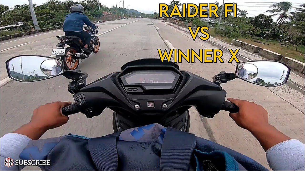 Raider VS WINNER X. #winnerx #raiderfi150 #motovlog #vlogs 