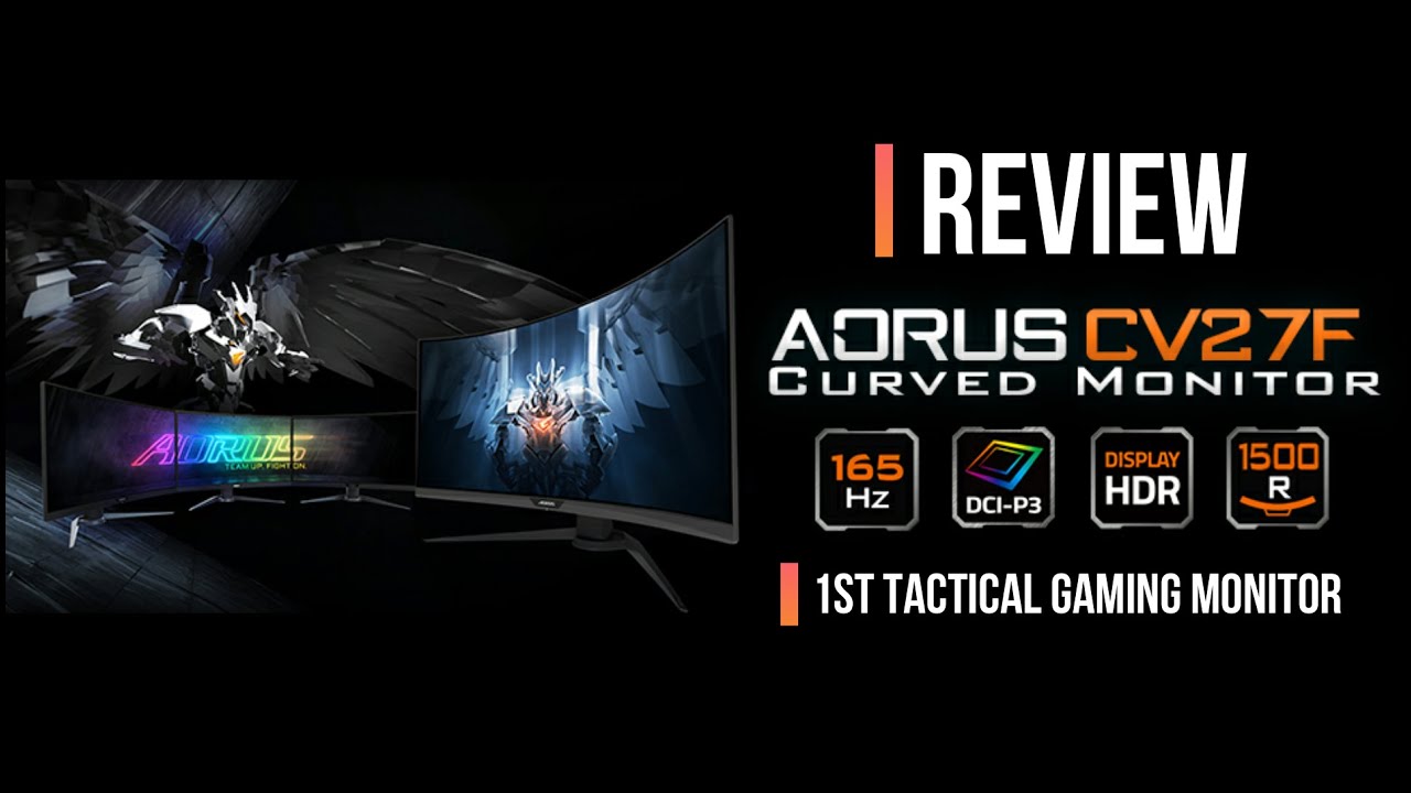 Review Monitor Aorus CV27F Gaming
