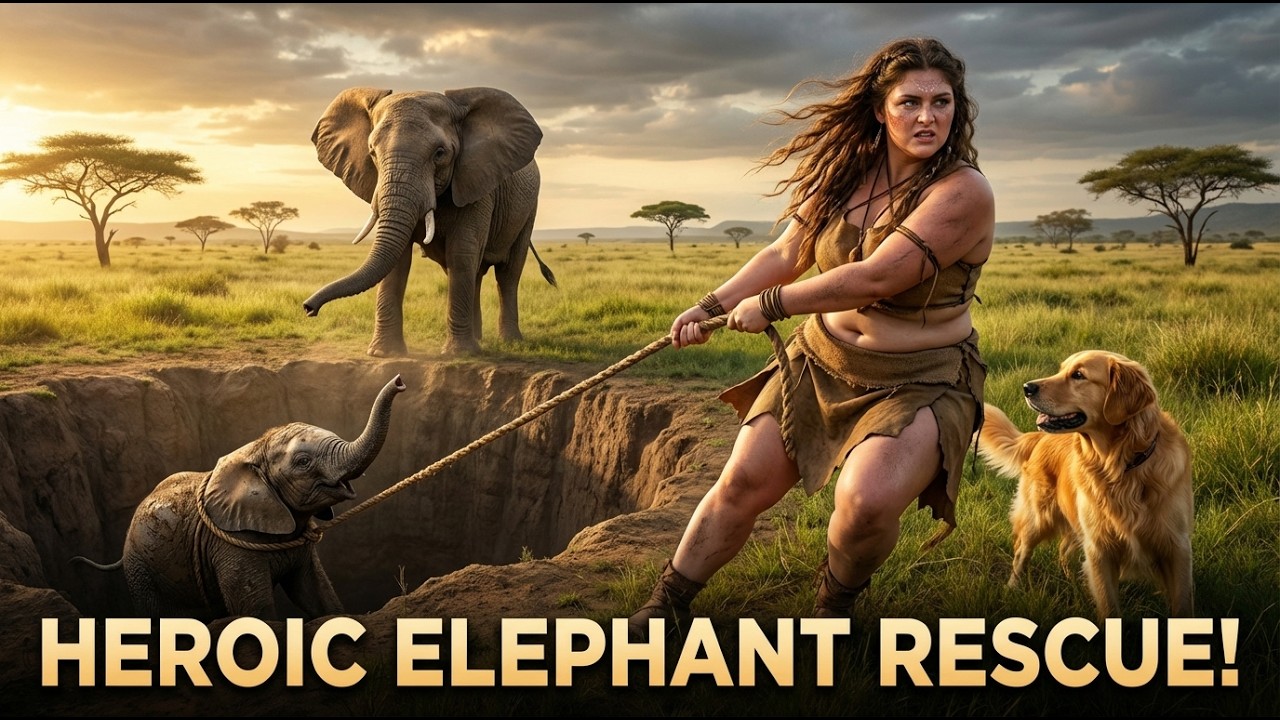 Wildlife a million years ago: When kindness is rewarded - The miraculous rescue of the elephants.