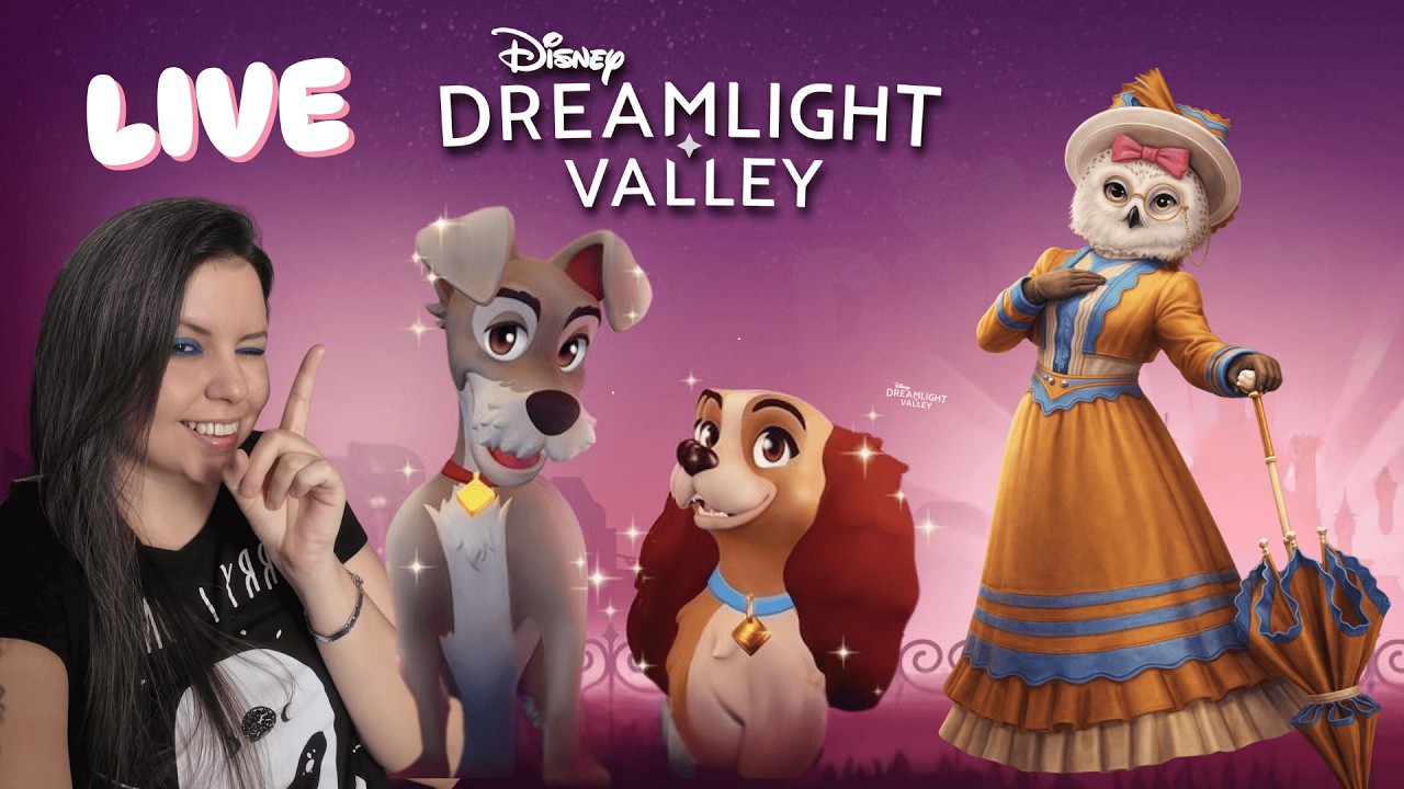 🏰 Disney Dreamlight Valley | A Dama e o Vagabundo em busca do Pluto