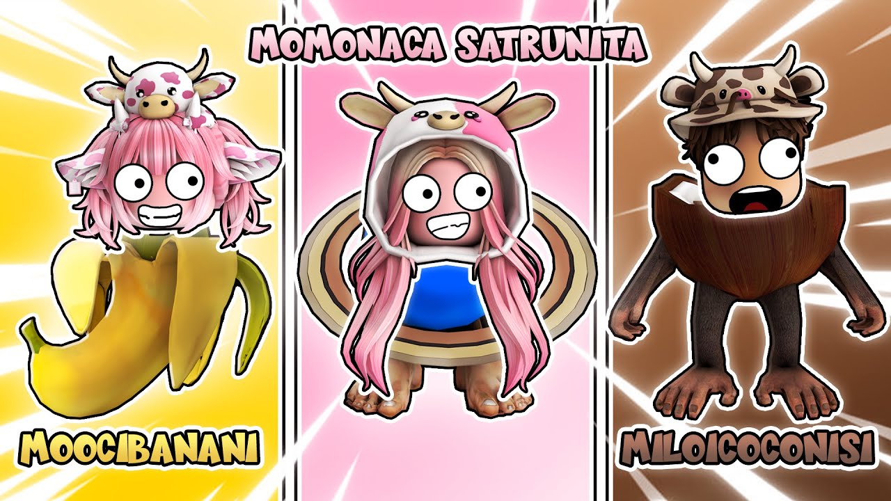 MOMON, MOOCI & MILO BERUBAH MENJADI BRAINROOT SAMBIL MENCARI BRAINROOT LANGKA YANG LAIN