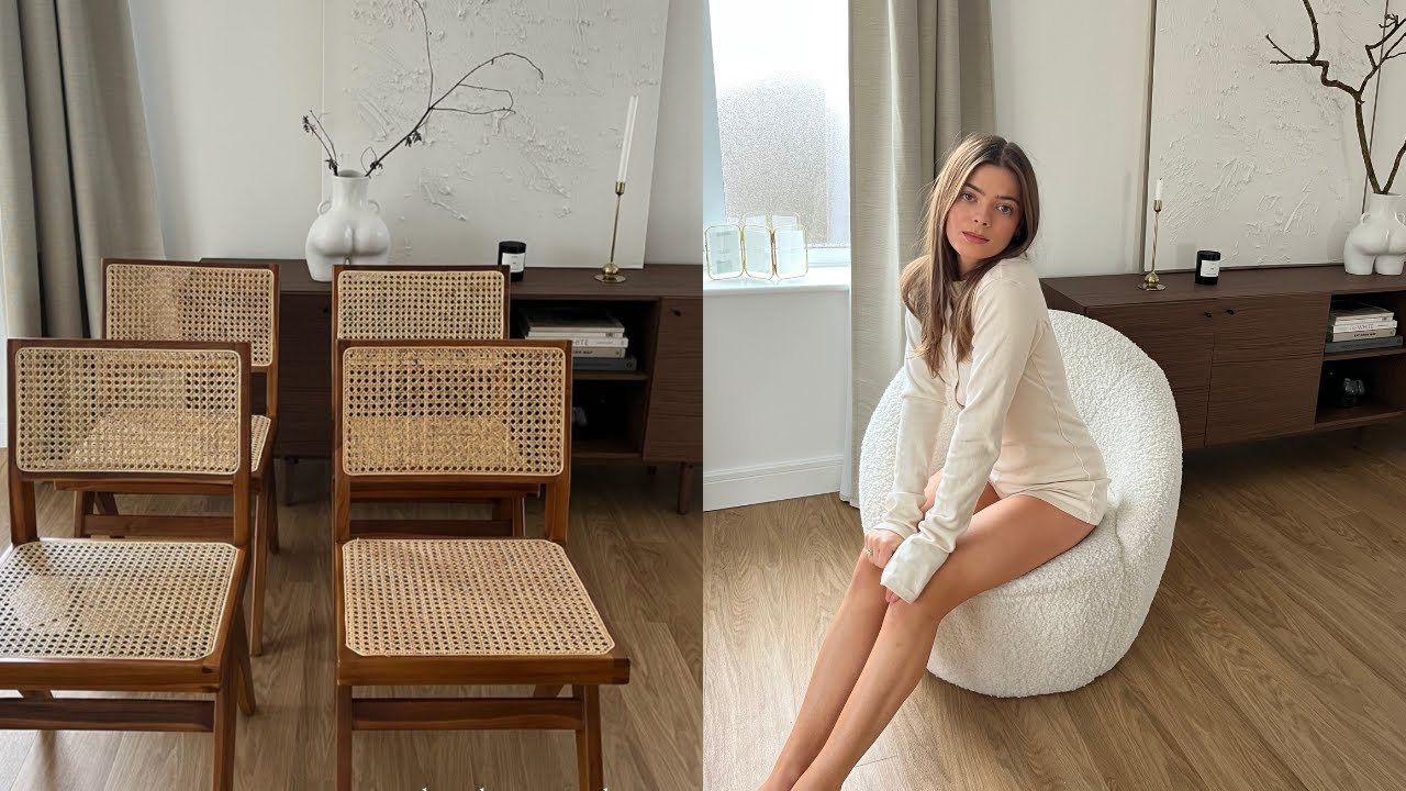 new dining chairs, ikea hack & cook with me / lauren grace home ep 06