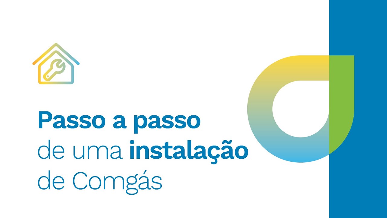 Passo a passo de uma instala&ccedil;&atilde;o da Comg&aacute;s