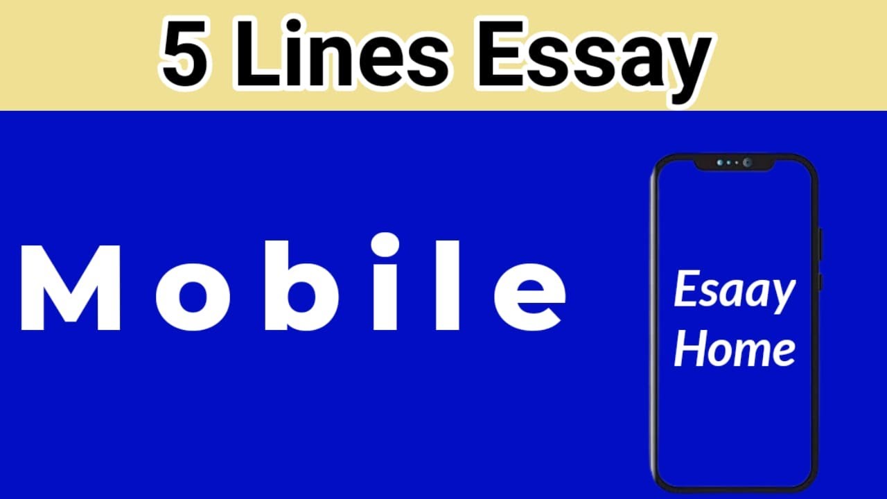 Essay on Mobile Phone 5 Lines Essay | Mobile Phone Essay in Urdu Hindi | By ARJ