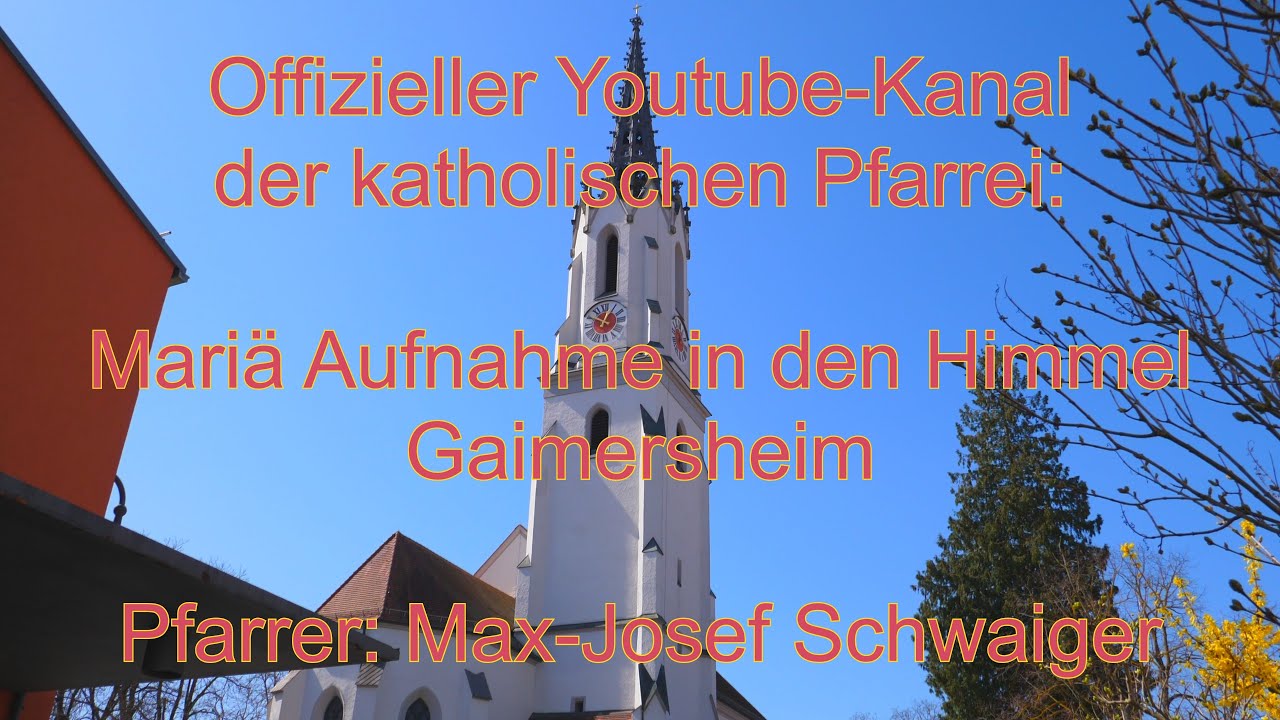 Kanaltrailer - Pfarrei Gaimersheim