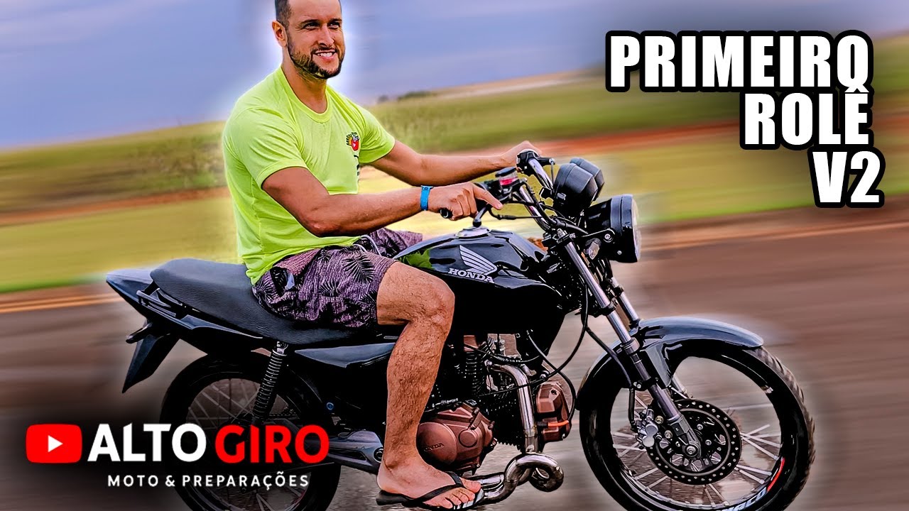 TITAN 150 V2 1° ROLE! ESSA A HONDA NÃO TEM
