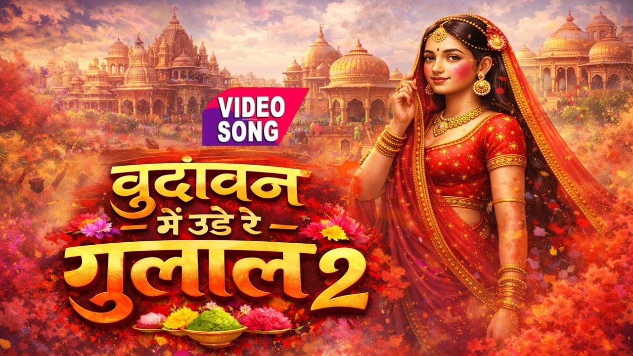Vrindavan Mein Ude Re Gulal 2 | सुपरहिट होली भजन | Radha Krishna Holi Special | New Holi Bhajan 2026