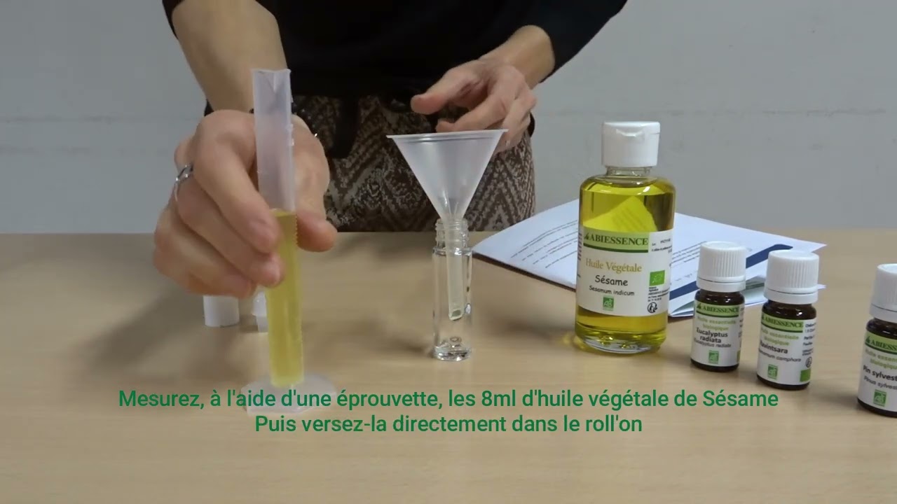 R&eacute;aliser un roll on pour se prot&eacute;ger l'hiver