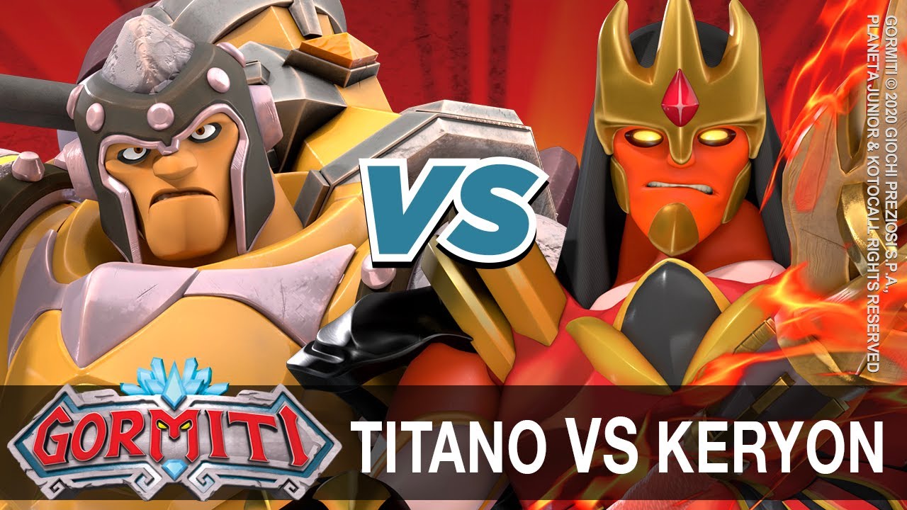 Gormiti T&uuml;rk&ccedil;e | TITANO&nbsp;VS KERYON