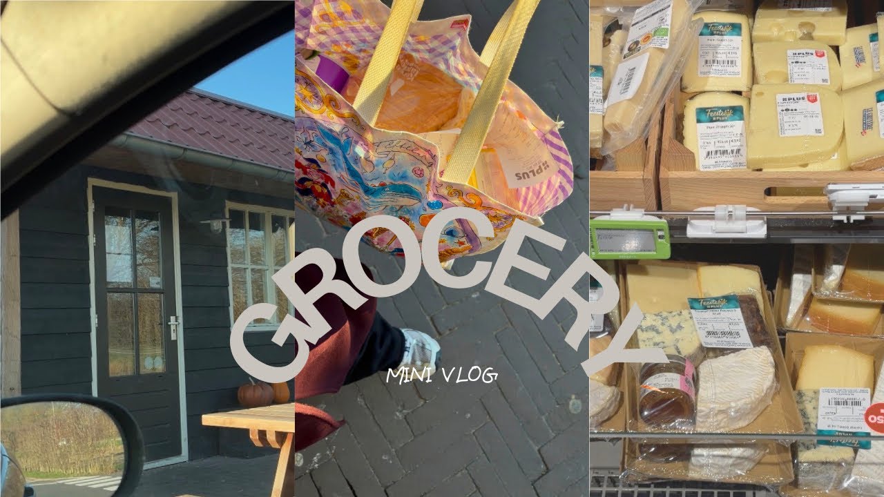 🛒 Mini Grocery Vlog | Cozy & Calm (No Talking) 🛒