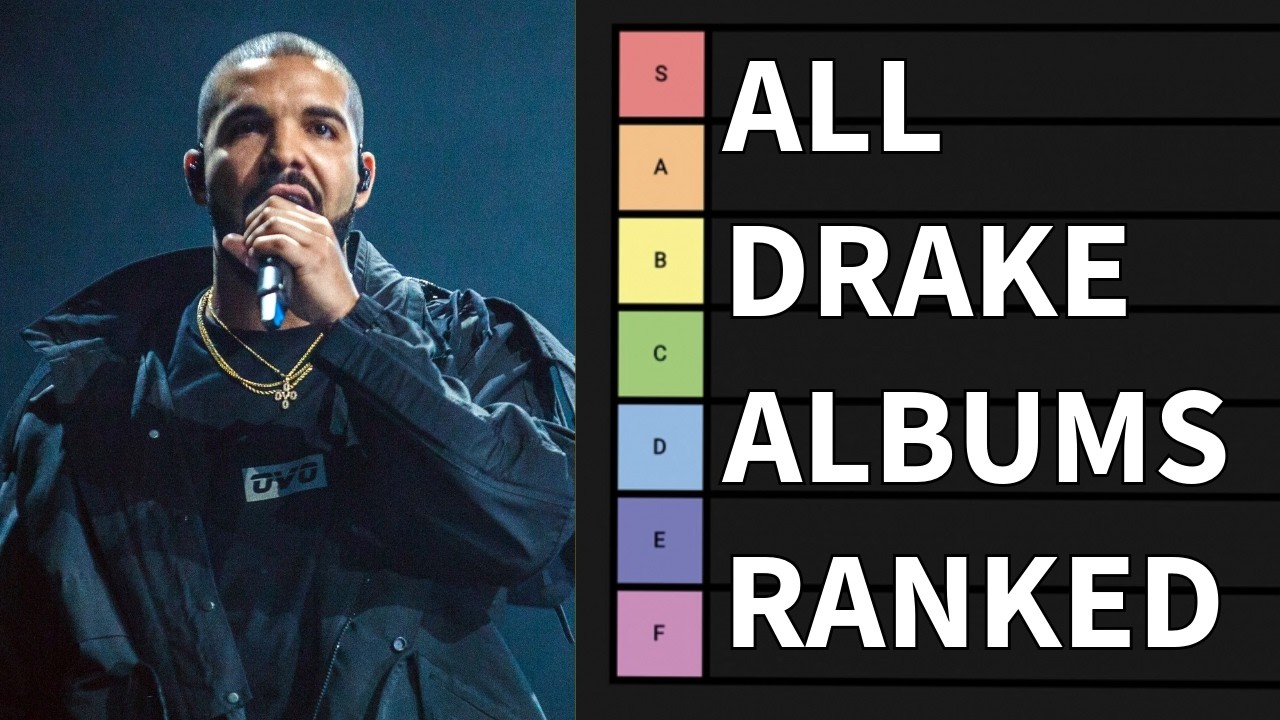 RANKING EVERY DRAKE ALBUM FROM WORST TO BEST