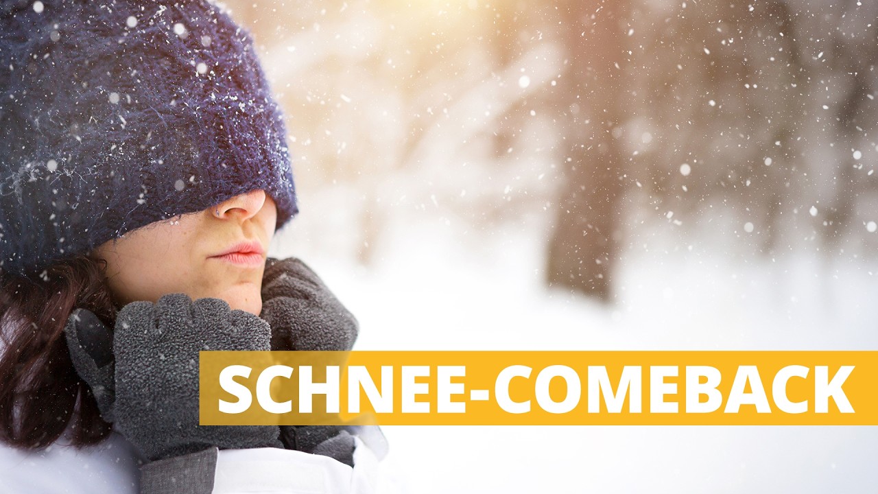 Wetter morgen: Kaltfront sorgt hier für Schnee-Comeback