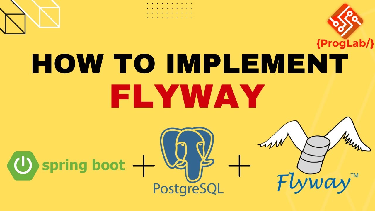 How to implement Flyway in Springboot  #flyway #springboot #proglab