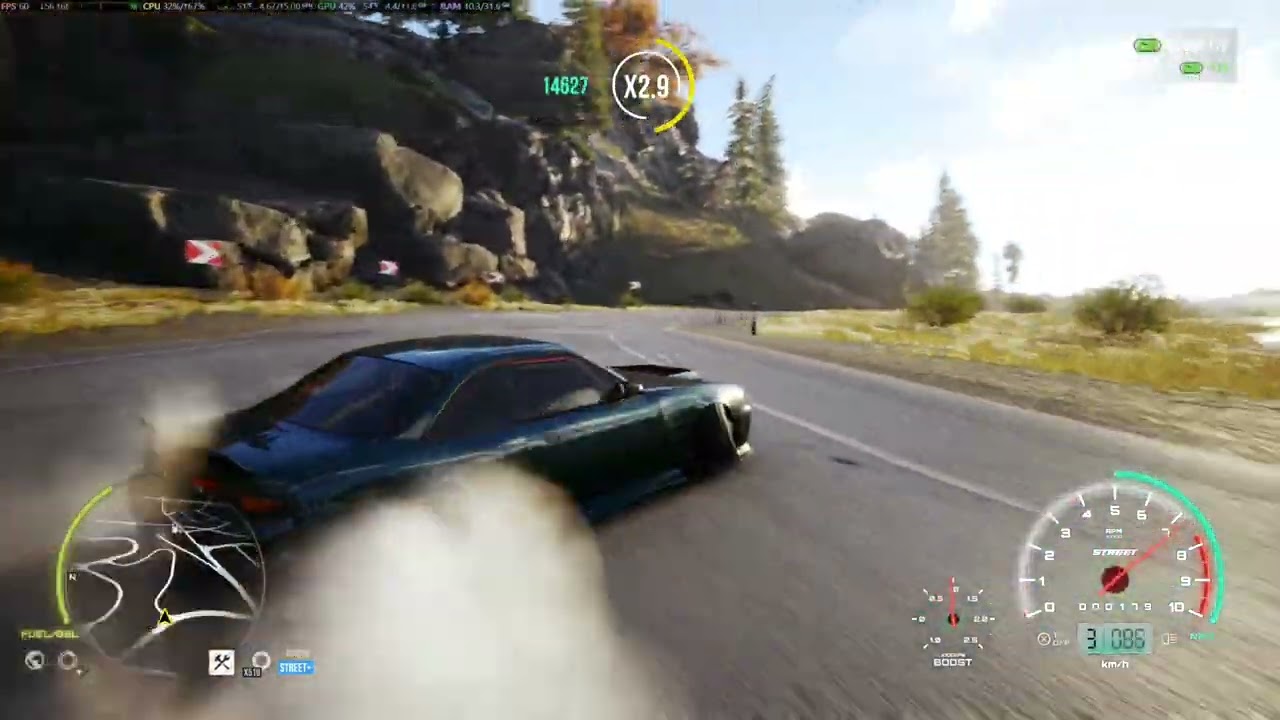 carx street PC 市街地レイアウト