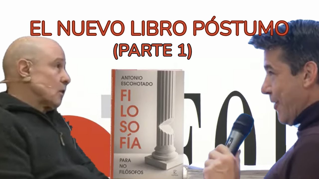 “El libro que Escohotado guardó 30 años en un cajón” 4º Homenaje Foro La Región (Parte 1)