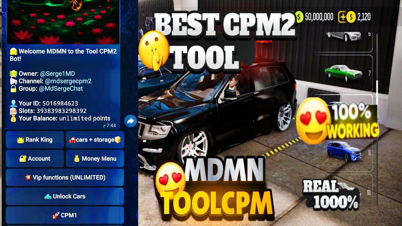 All in one Best Cpm 2 hacking tool (Car parking multiplayer 2 cheat show case