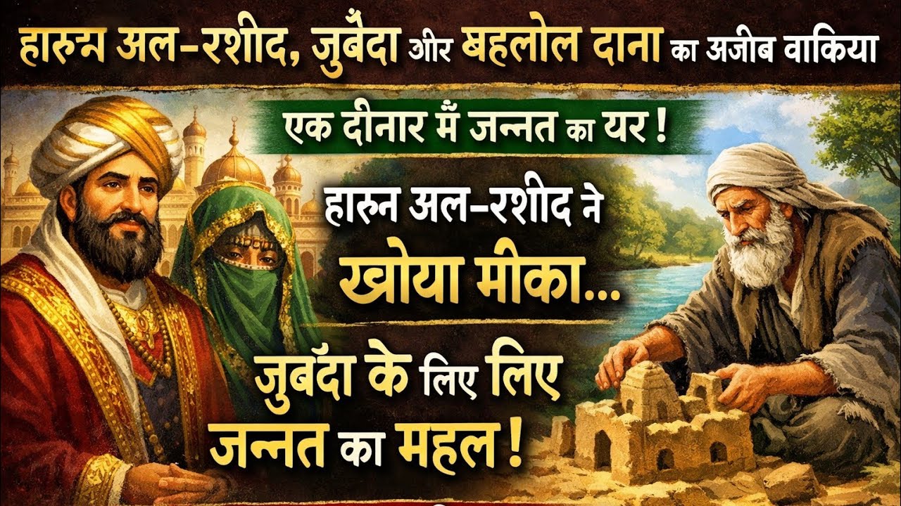 🌹Hazrat Behlol Dana ka waqia || bhyann by and Islamic story #islamicvideo #peerajmalrazaqadri 