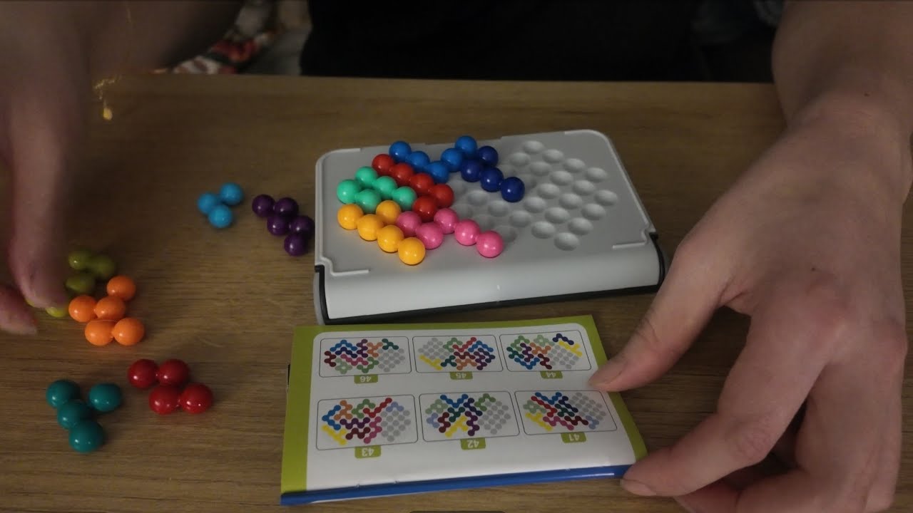 ASMR | Playing IQ puzzle game 