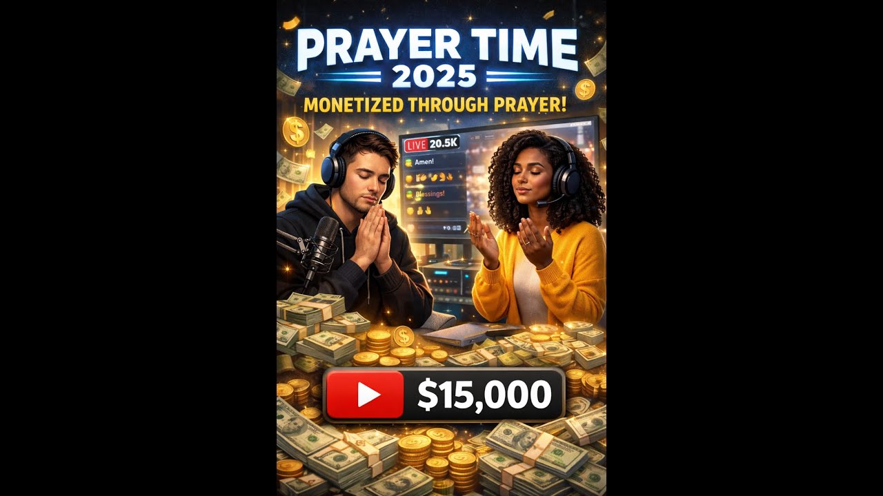 Content Creators Monetized through prayer in 2025 (^_^)