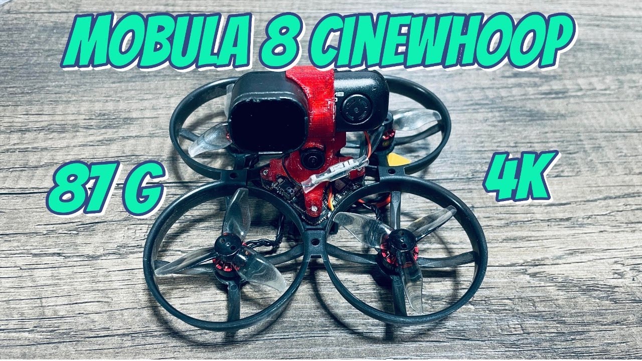 DJI O3 Alternative! Convert your Mobula 8/Bassline to a 4K Cinewhoop! #drone #fpv #runcamthumb
