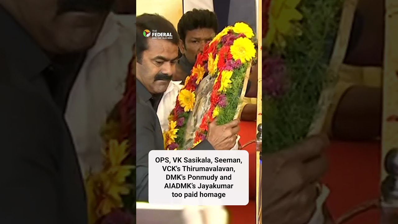 Farewell Captain: Top leaders pay their final respects to Vijayakanth
