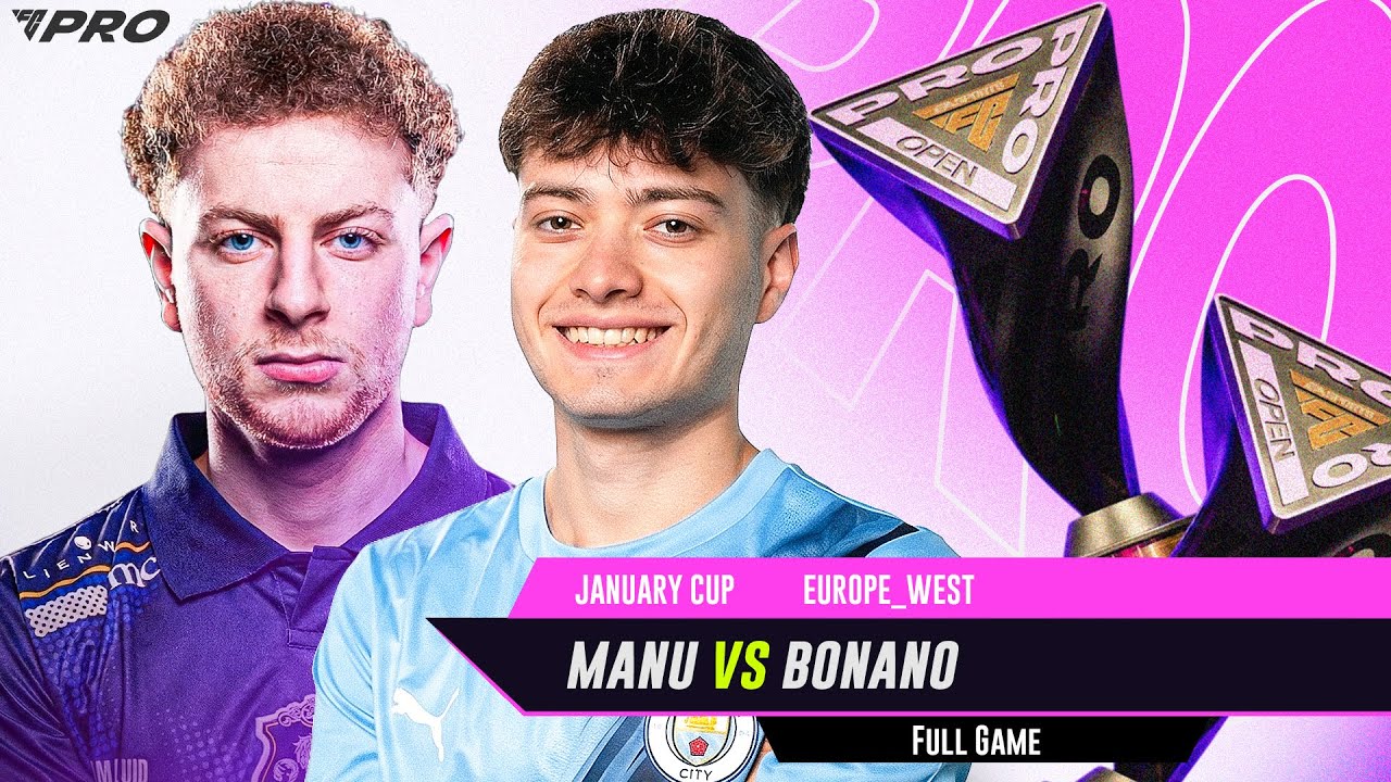 MANUBACHOORE VS MATIAS BONANO IN JANUARY CUP DAY 1 QUALIFICATION INTENSE GAME (FC26 PRO)