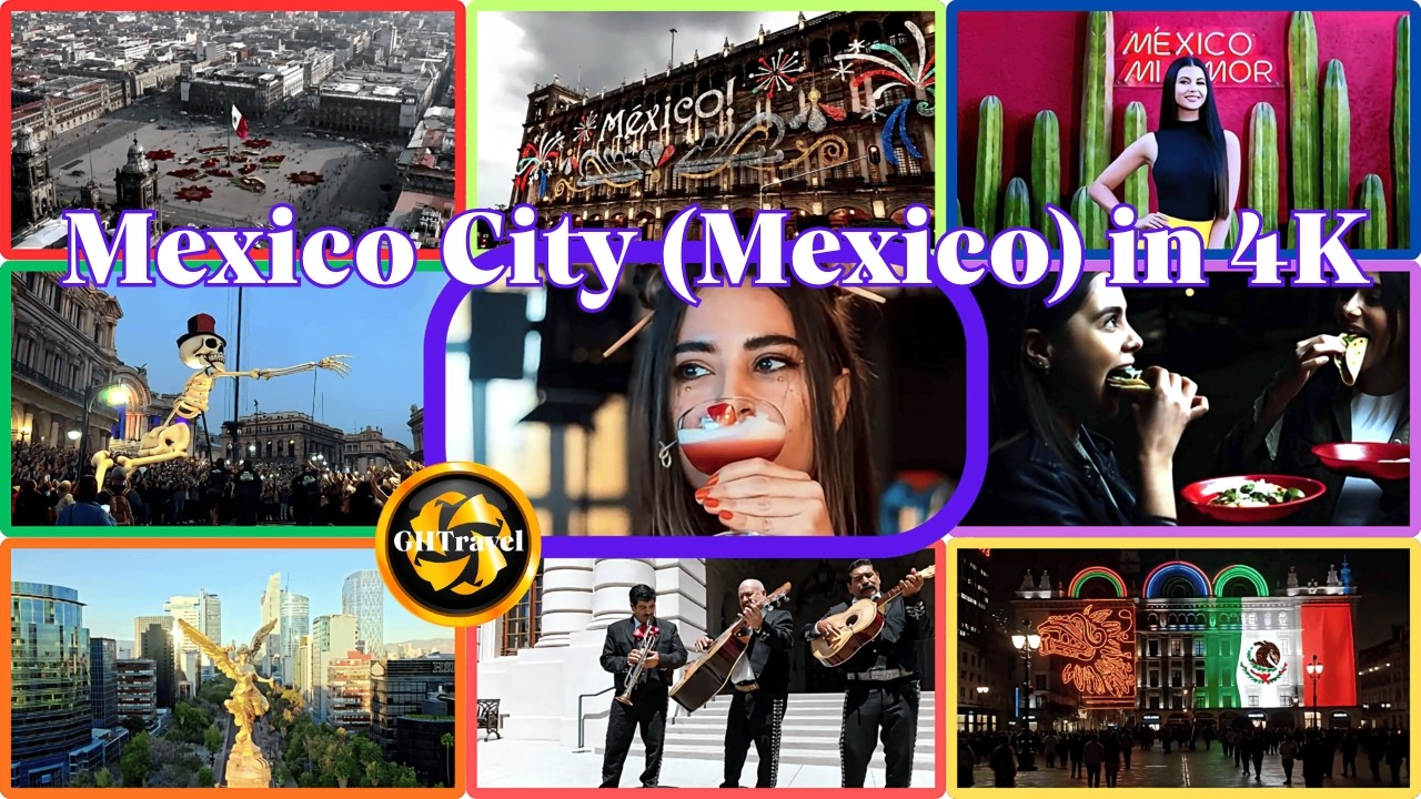 The best aerial views of Mexico City (Mexico) in 4K!
