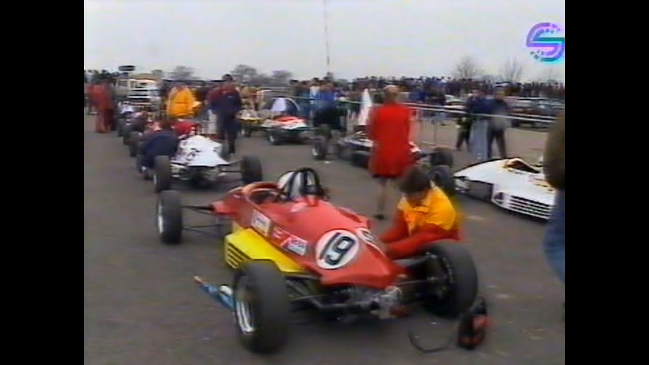 Silverstone - 1991 Formula Vauxhall Junior - The first race.