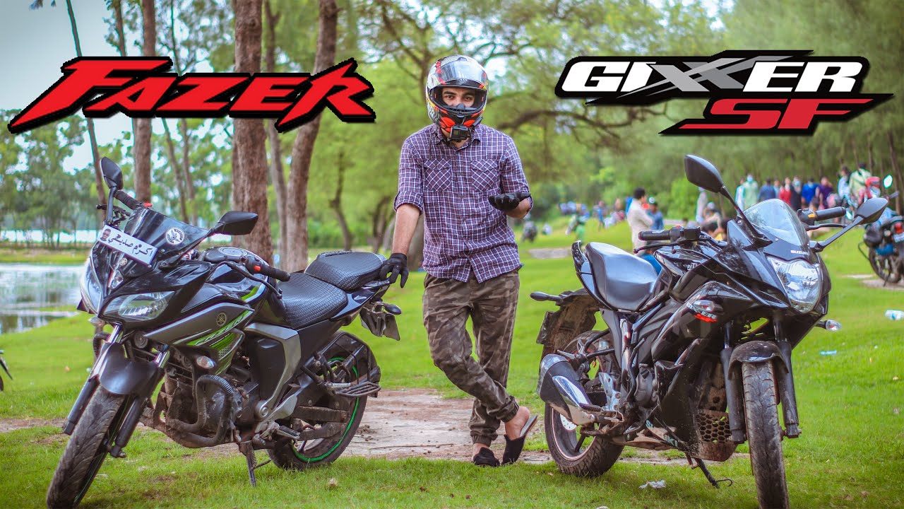 GIXXER SF VS YAMAHA FAZER | WHICH ONE IS BEST | FULL COMPARISON | WEN VLOGS